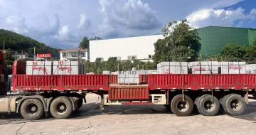 鞍山 芝麻灰花岗岩地铺石出货日常