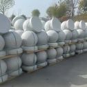 鞍山 白麻花岗岩石材圆球，石球，挡车球，隔离球，景观石球，风水球等