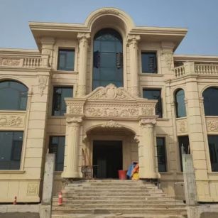 鞍山 黄金麻花岗岩别墅外墙干挂