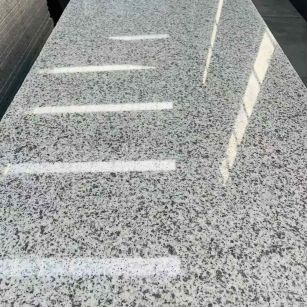 鞍山 白麻花岗岩光面毛板