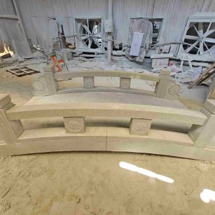 鞍山 芝麻灰花岗岩异形加工-拱桥，石桥