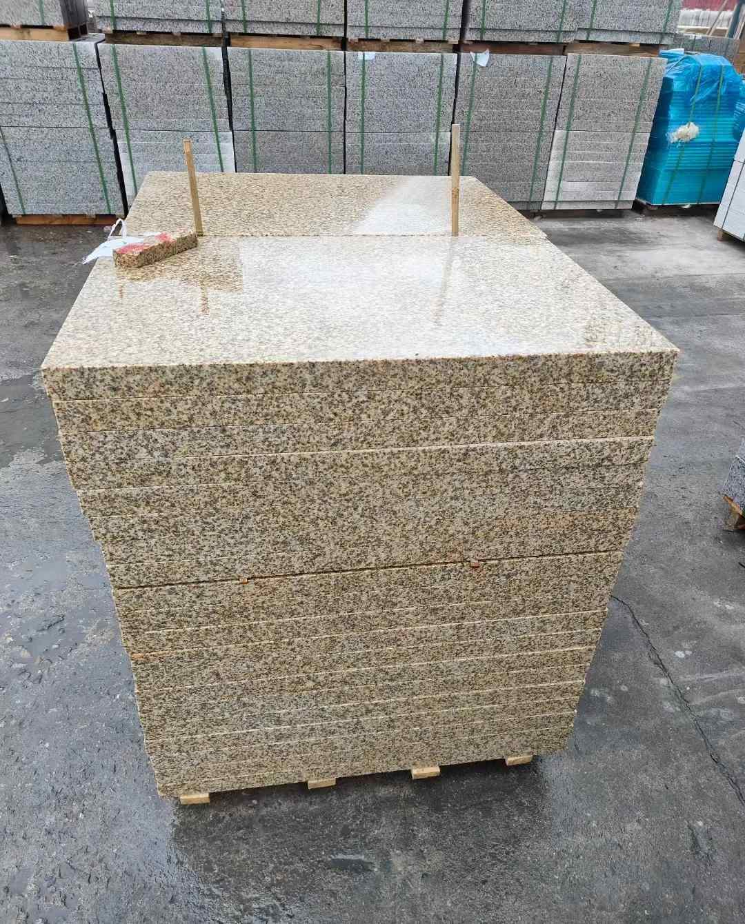 鞍山 湖北黄金麻花岗岩石材荔枝面外墙石材