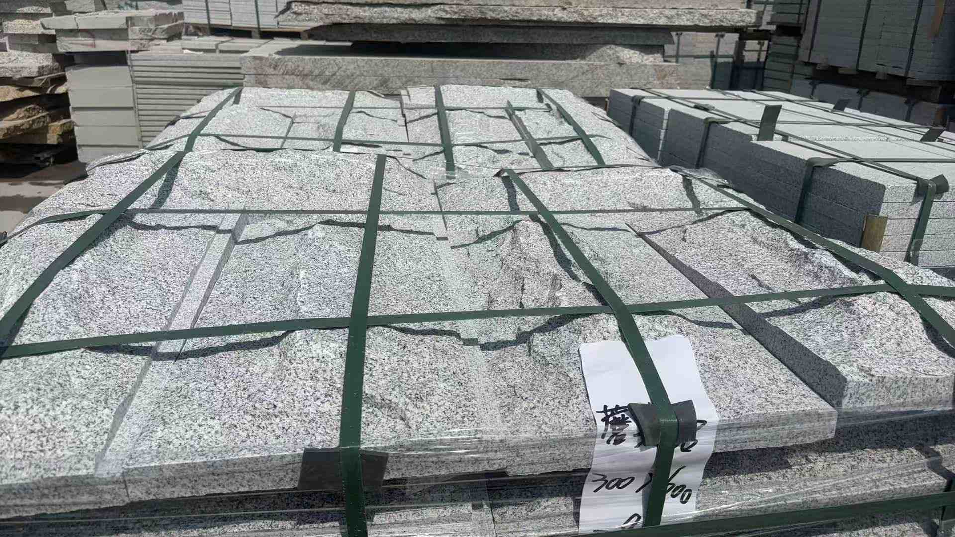 鞍山 芝麻白蘑菇石成品