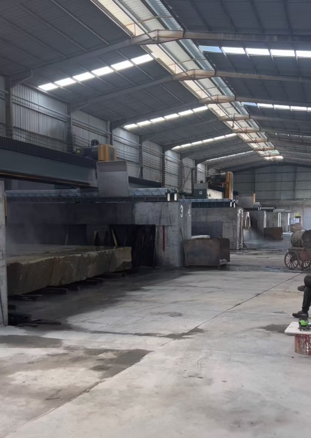 鞍山大切车间生产日常