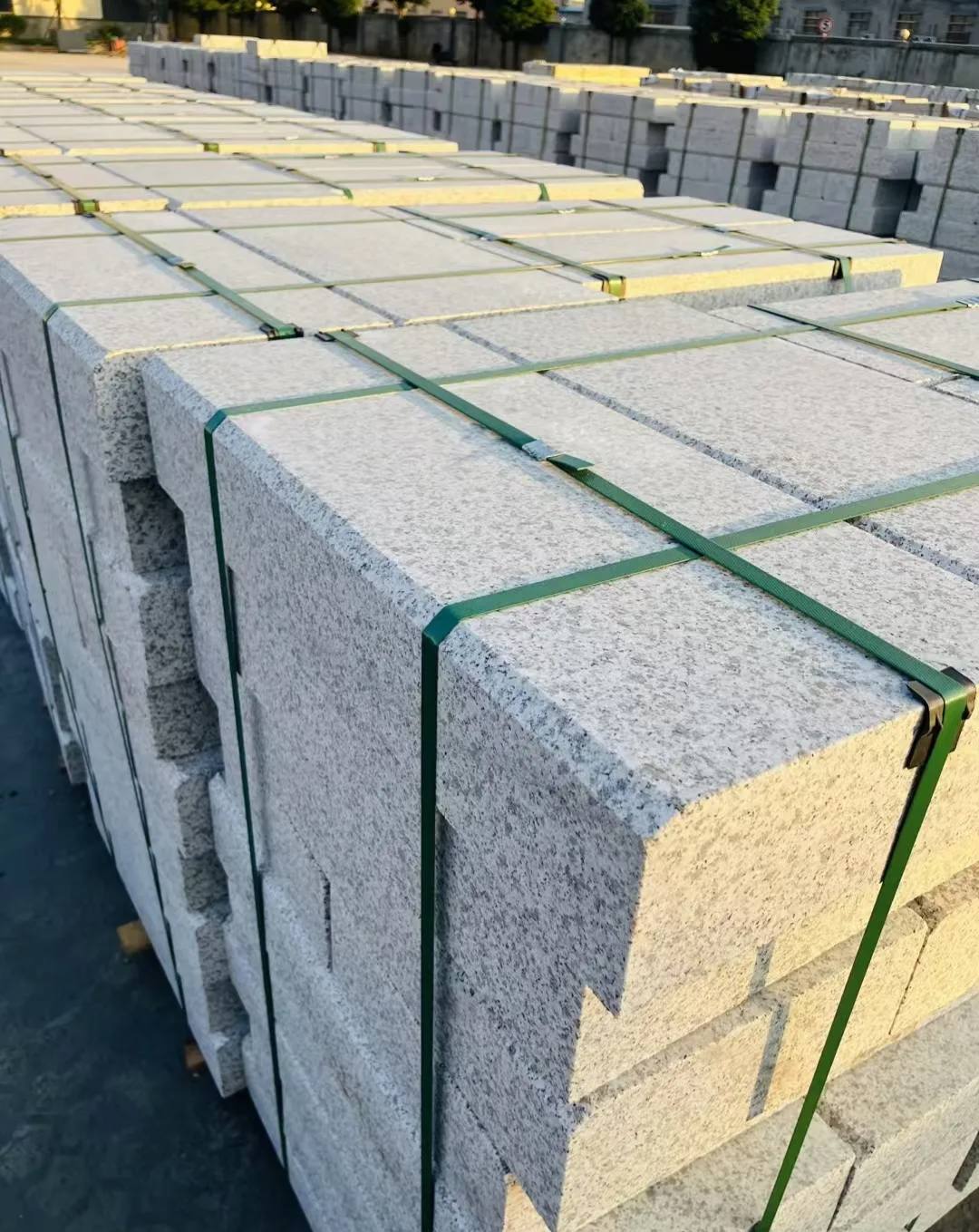 鞍山 白麻花岗岩路沿石，马路牙子，路缘石，平石，立缘石等